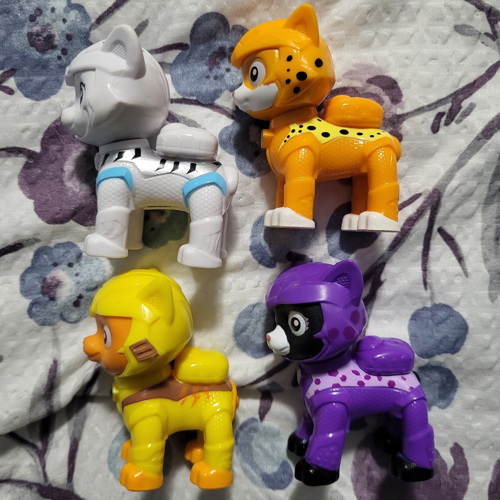 Paw Patrol Cat Pack Vehicle Set COMPLETE, RARE - Picture 9 of 10